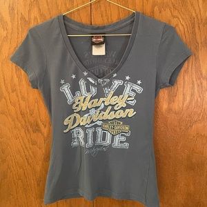 Harley Davidson Graphic Tee Size S